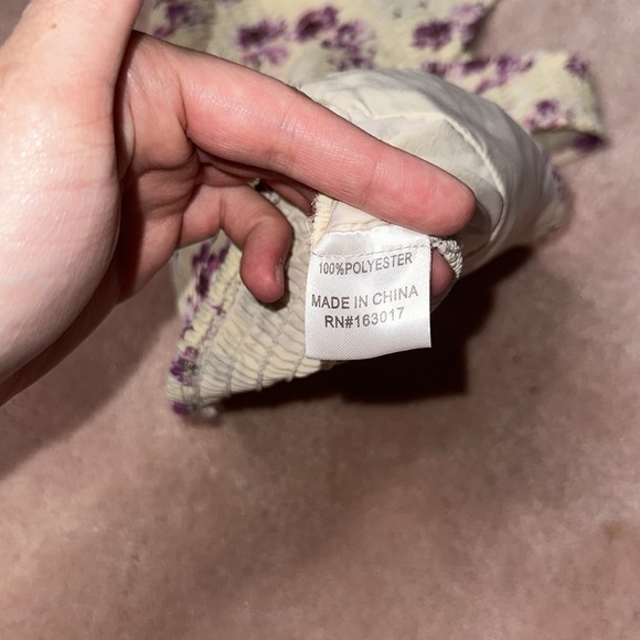 Princess Polly NELLIE TOP YELLOW FLORAL - Picture 8 of 10